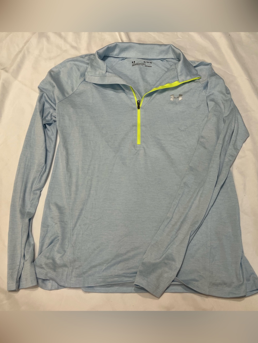 Under Armour Light Blue HeatGear Athletic Top